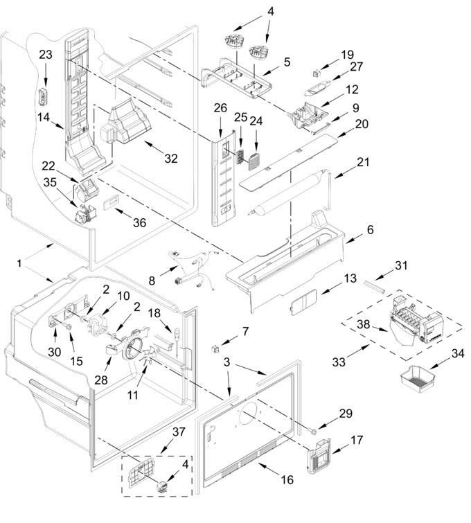 Diagram for WRF560SEHZ07