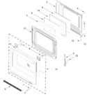 Diagram for Door Parts