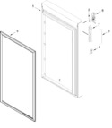 Diagram for Refrigerator Door Parts