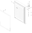 Diagram for Freezer Door Parts