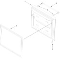 Diagram for Freezer Door Parts
