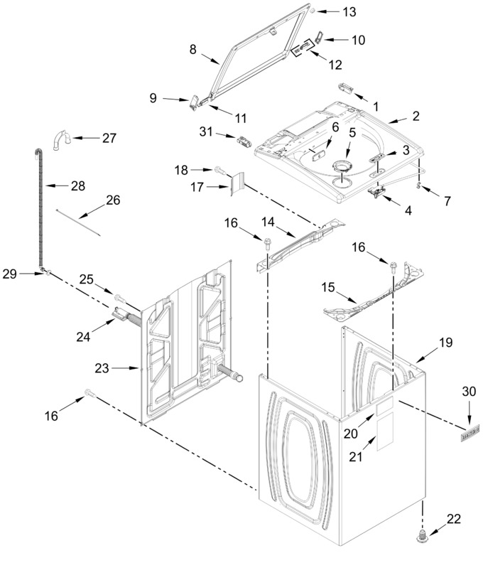 Diagram for MTW5600RU1