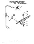 Diagram for 07 - Upper Wash And Rinse Parts