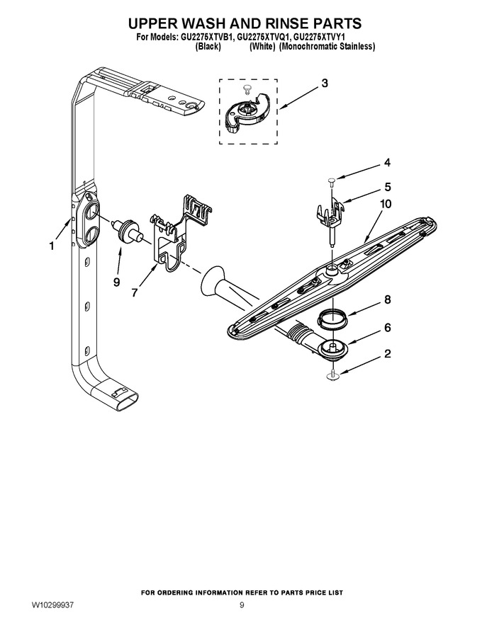 Diagram for GU2275XTVY1
