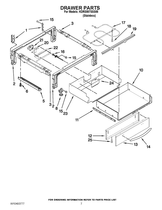 Diagram for KDRS807SSS05