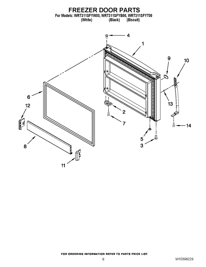 Diagram for WRT311SFYW00
