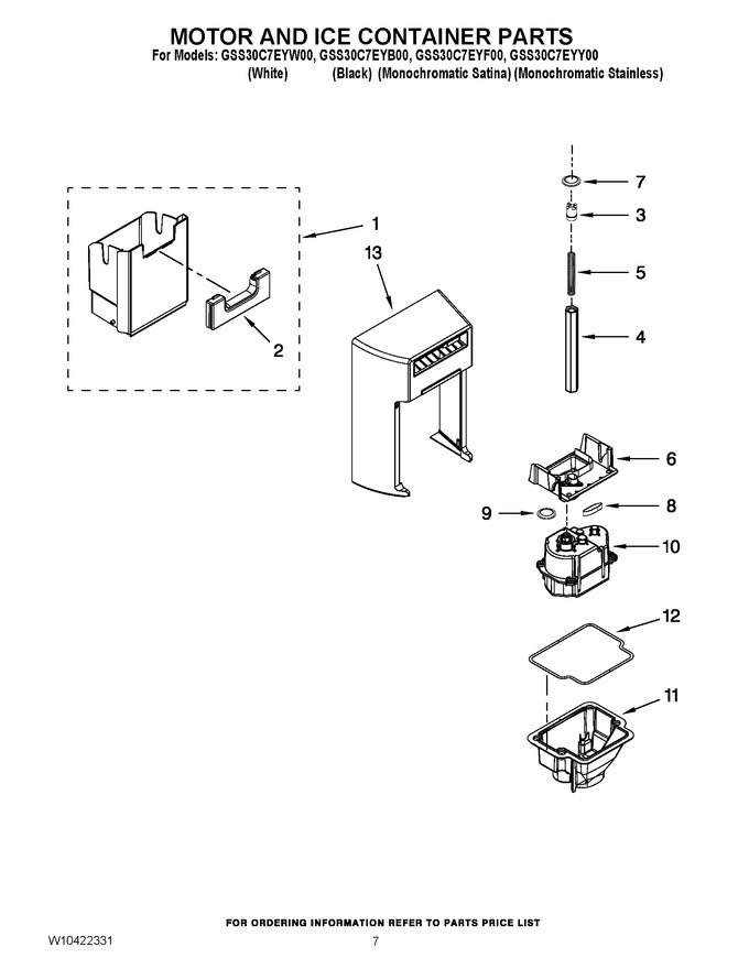 Diagram for GSS30C7EYW00