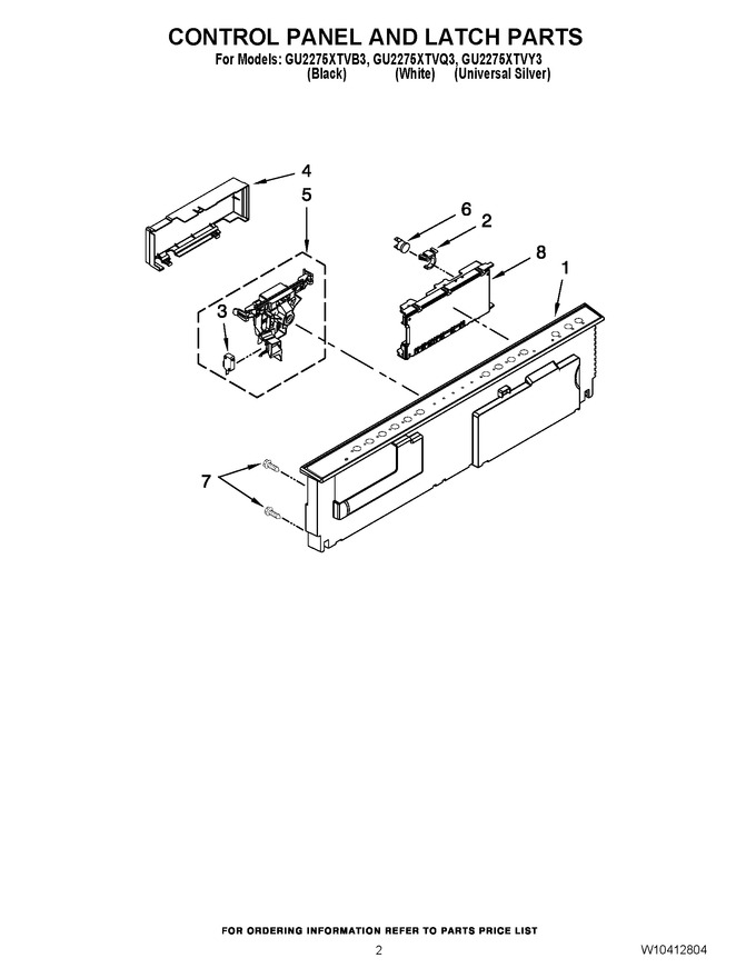 Diagram for GU2275XTVQ3