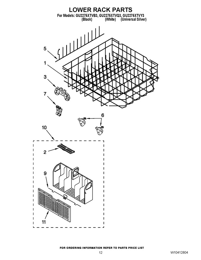 Diagram for GU2275XTVQ3
