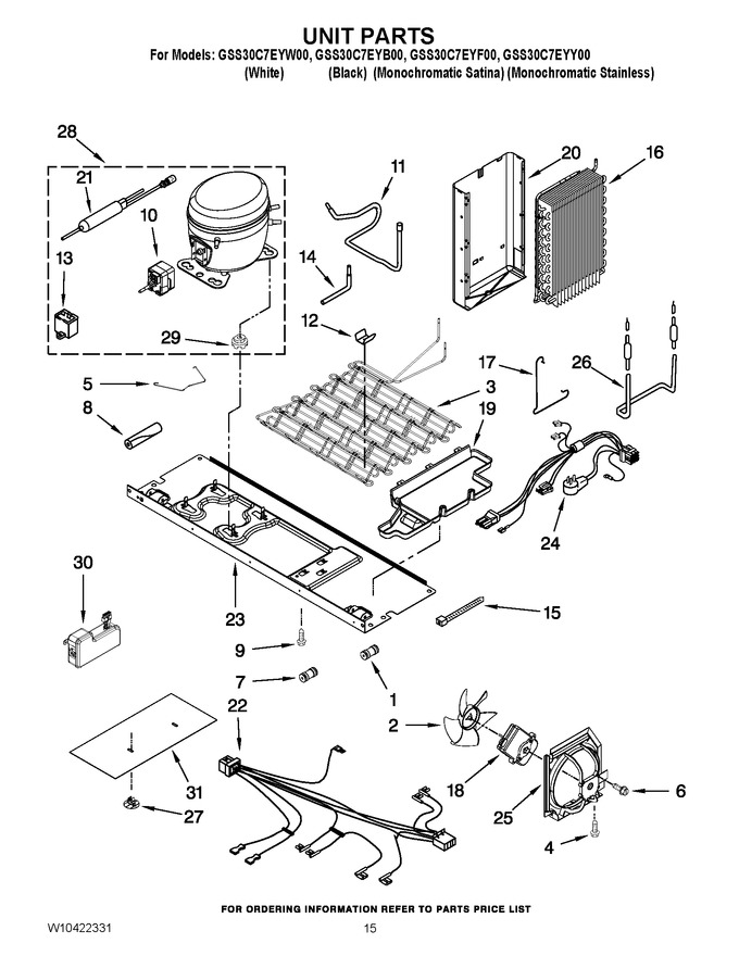 Diagram for GSS30C7EYW00