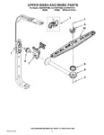 Diagram for 07 - Upper Wash And Rinse Parts