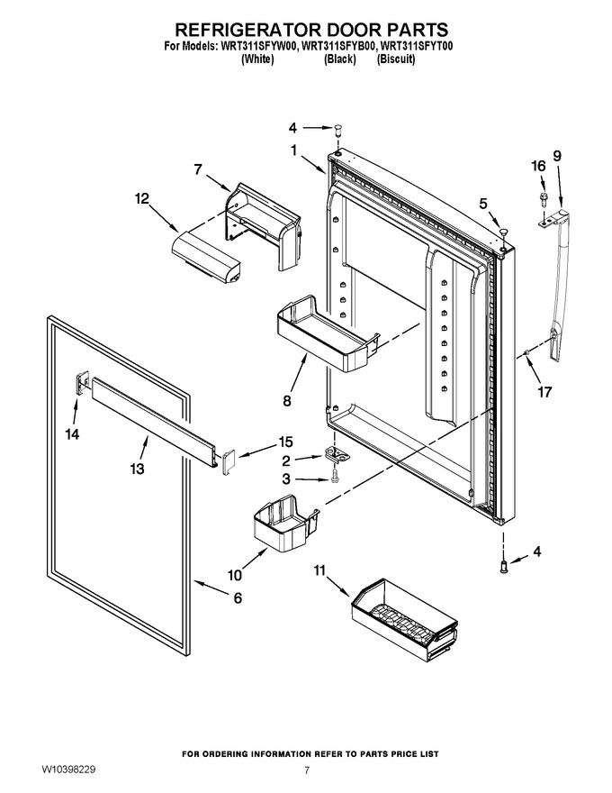 Diagram for WRT311SFYT00