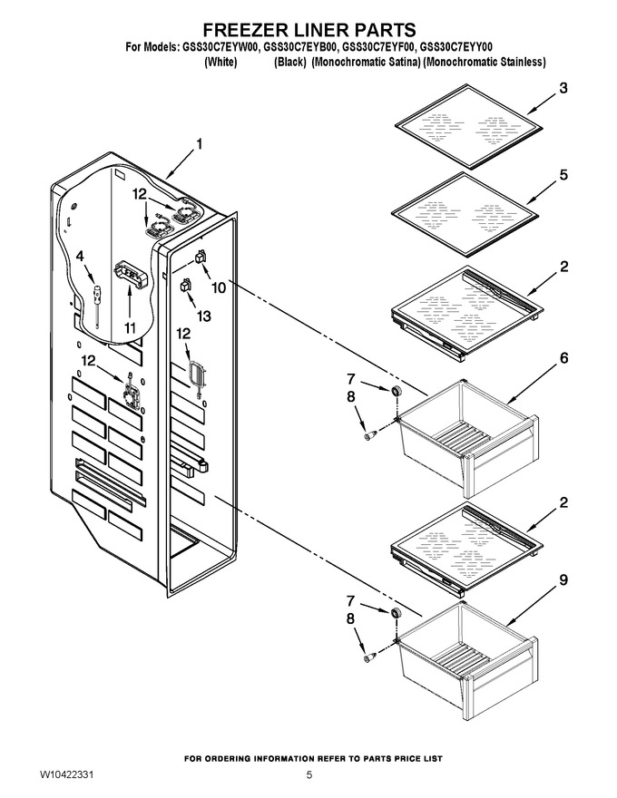 Diagram for GSS30C7EYY00