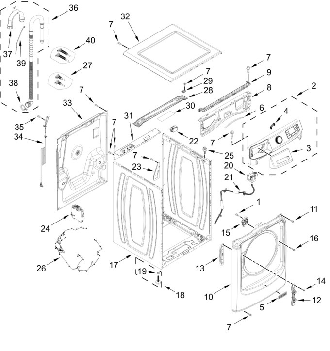 Diagram for MFW7020RW1