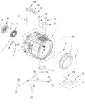 Diagram for Tub And Basket Parts