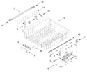 Diagram for Upper Rack And Track Parts