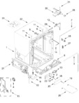Diagram for Tub And Frame Parts