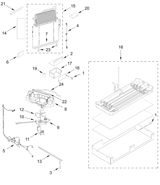 Diagram for JF36NXFXDE25