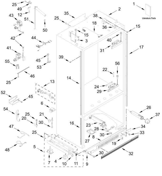 Diagram for JB36NXFXRE25