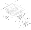 Diagram for Upper Rack And Track Parts