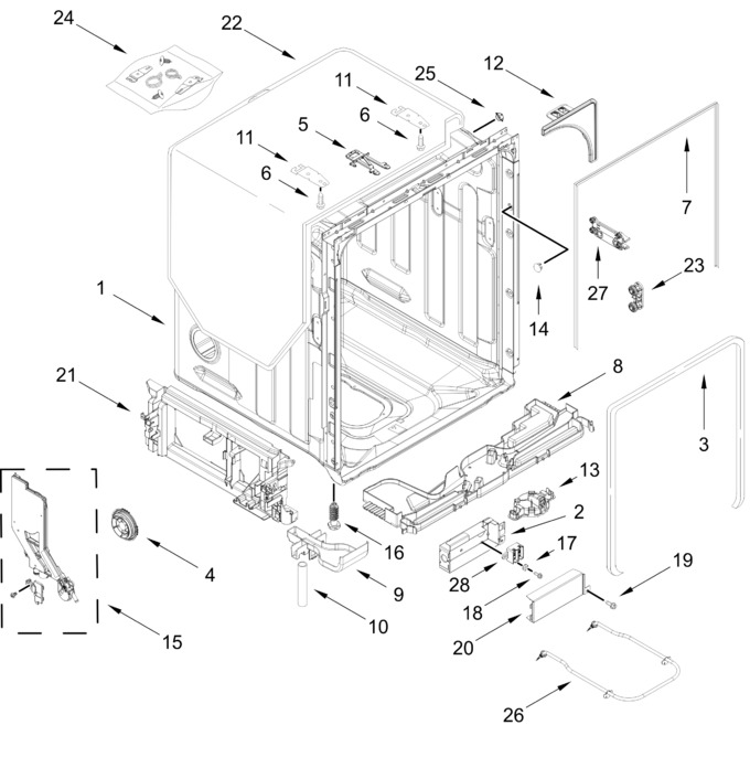 Diagram for WDT750SAKZ4