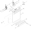 Diagram for Door And Panel Parts