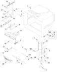 Diagram for Freezer Liner Parts