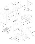 Diagram for Freezer Liner And Icemaker Parts
