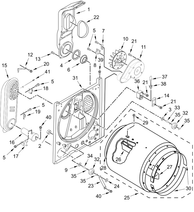 Diagram for WGD4107SW0