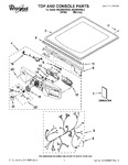 Diagram for 01 - Top And Console Parts