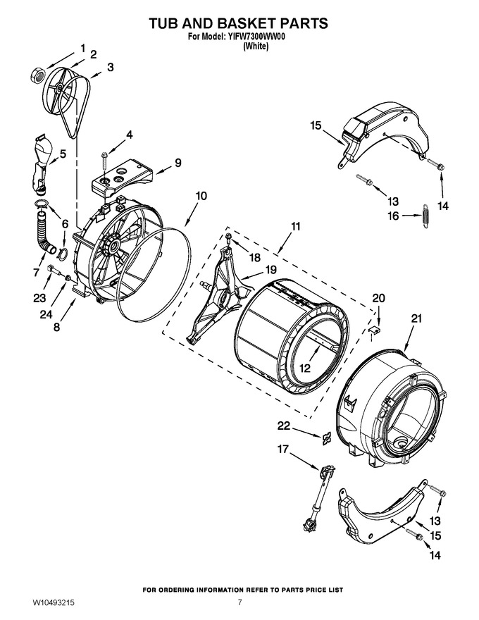 Diagram for YIFW7300WW00