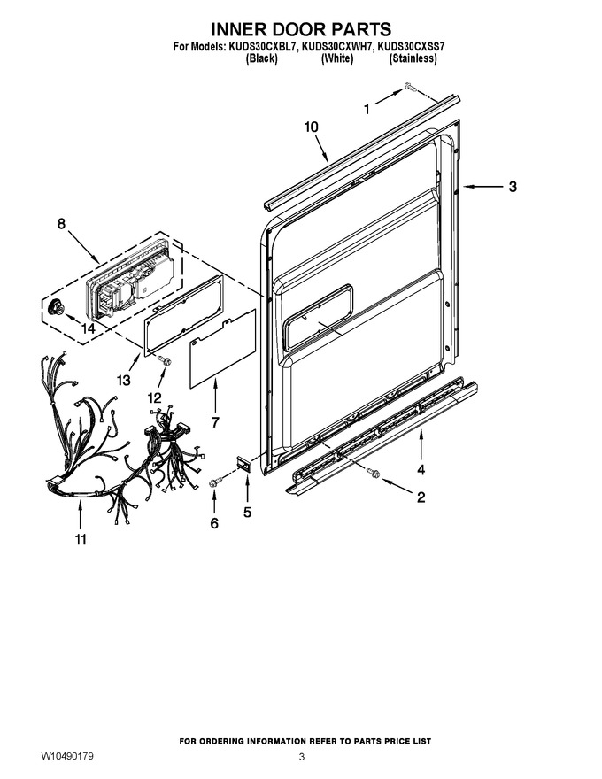 Diagram for KUDS30CXBL7