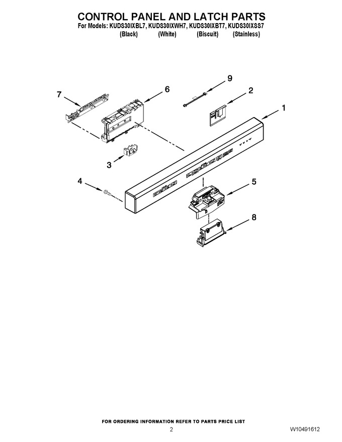Diagram for KUDS30IXSS7