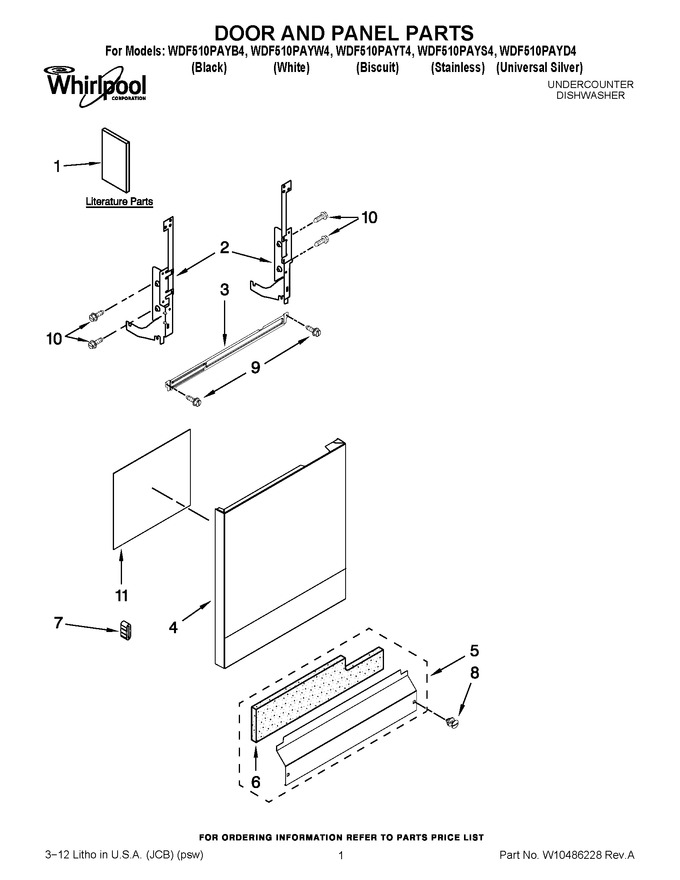 Diagram for WDF510PAYS4