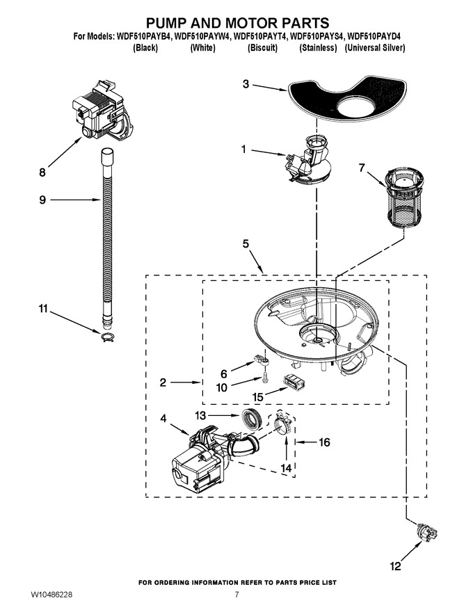 Diagram for WDF510PAYS4