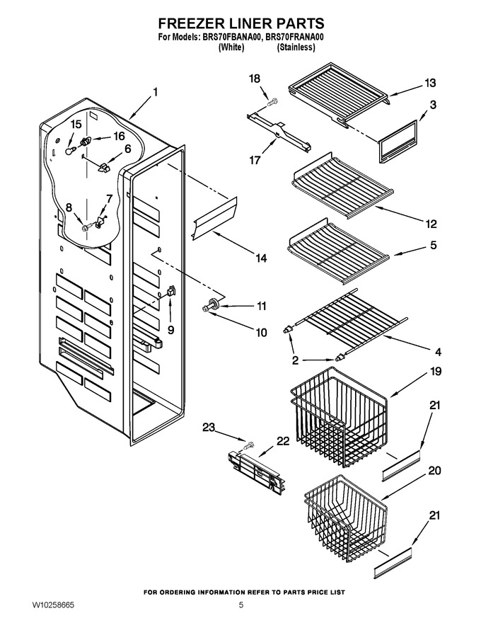 Diagram for BRS70FBANA00