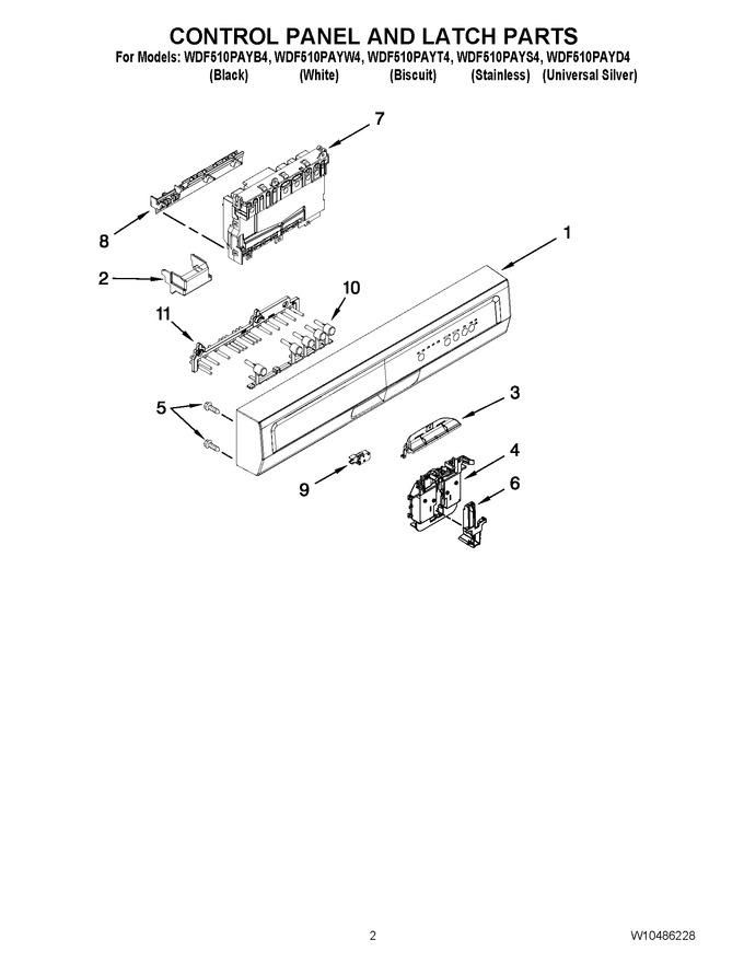 Diagram for WDF510PAYS4