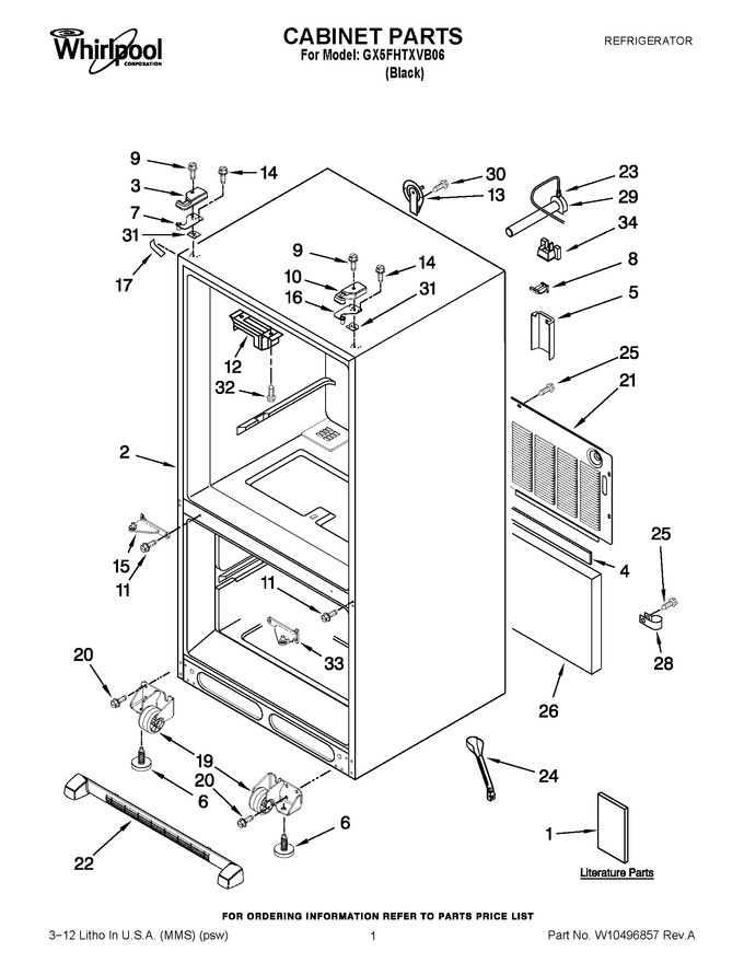 Diagram for GX5FHTXVB06
