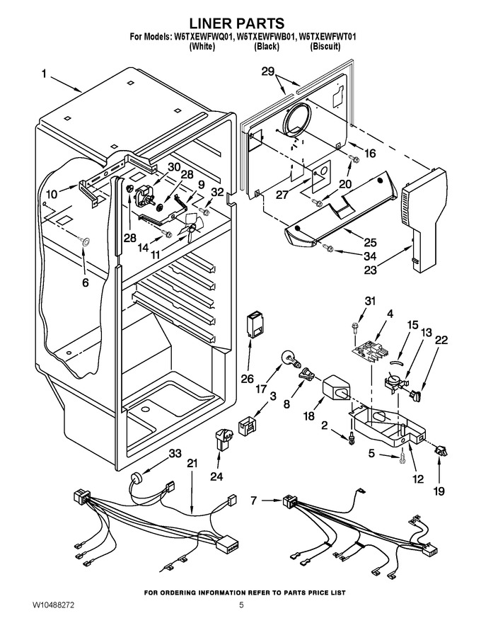 Diagram for W5TXEWFWB01