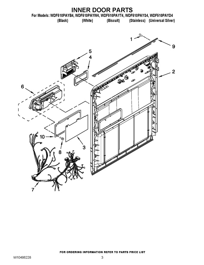 Diagram for WDF510PAYS4