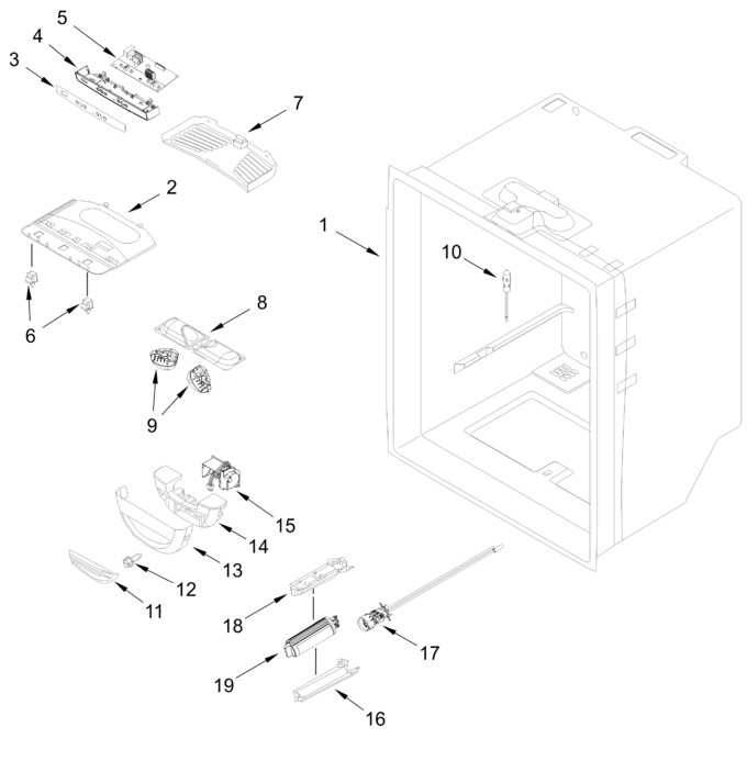 Diagram for WRFF3036RZ01