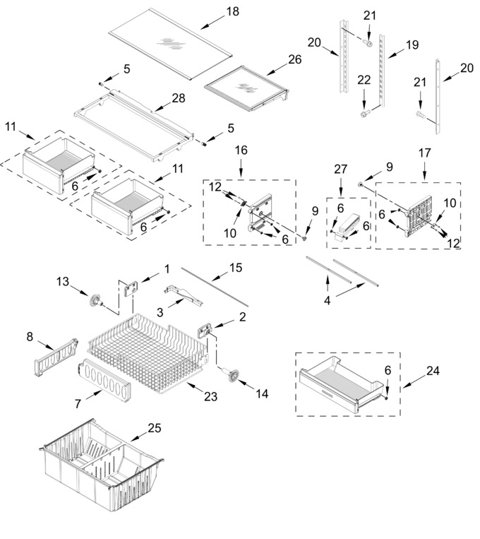 Diagram for WRFF3036RZ01