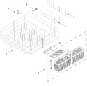 Diagram for Lower Rack Parts