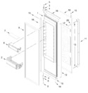 Diagram for Refrigerator Door Parts