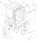 Diagram for Tub And Frame Parts