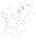 Diagram for Freezer Liner And Air Flow Parts