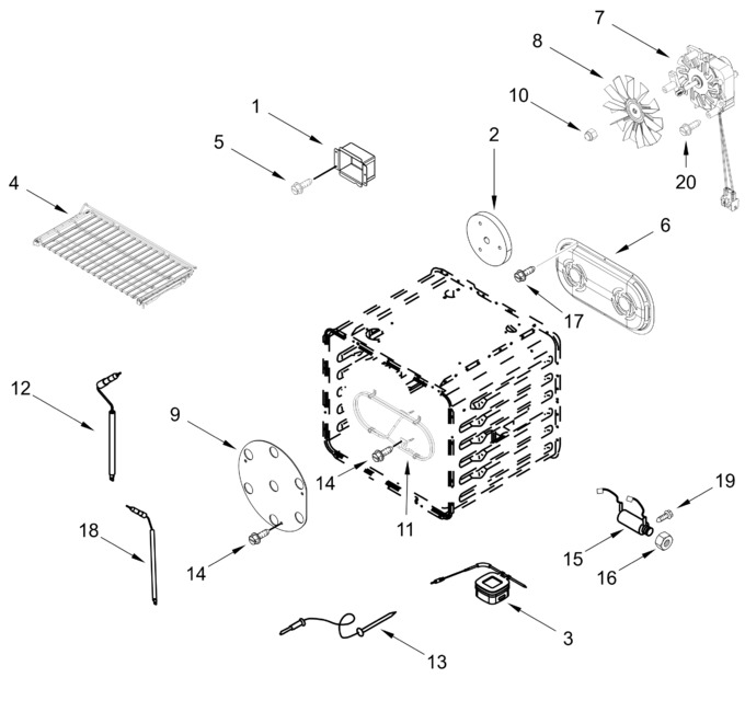 Diagram for JGRP430HL07