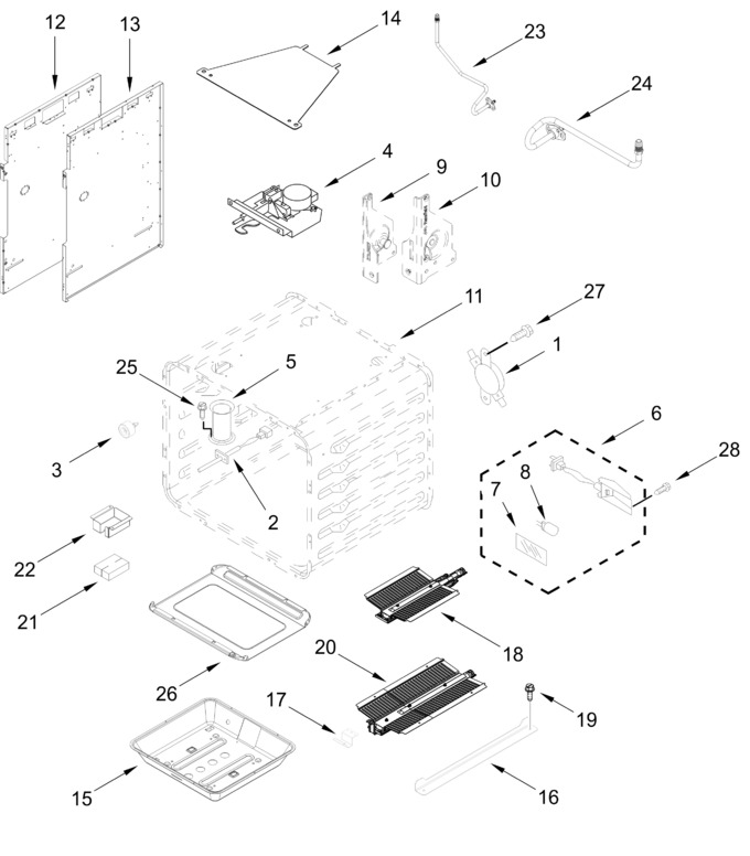 Diagram for JGRP648HL07