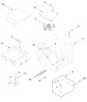 Diagram for 18-in Oven Parts