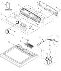 Diagram for Top And Console Parts